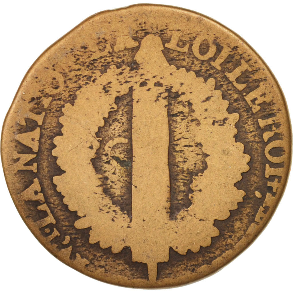 Coin, France, 6 deniers françois, 6 Deniers, 1792, Limoges, G(4-6), Bronze