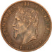 France, Napoleon III, Napoléon III, 5 Centimes, 1864, Paris, AU(50-53), Bronze