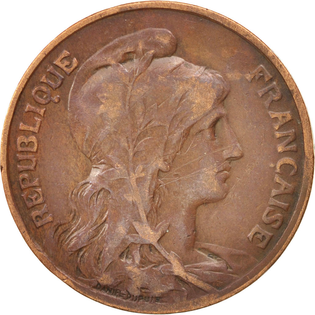 Coin, France, Dupuis, 10 Centimes, 1910, Paris, EF(40-45), Bronze, KM:843