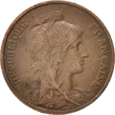 Moneta, Francia, Dupuis, 5 Centimes, 1904, Paris, MB+, Bronzo, KM:842