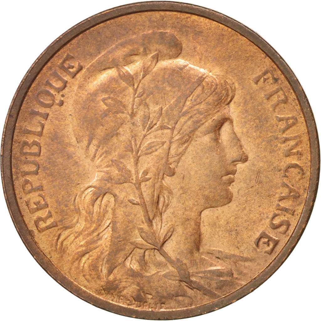 Coin, France, Dupuis, 5 Centimes, 1911, Paris, MS(60-62), Bronze, KM:842