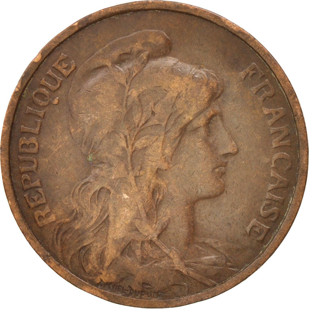 Coin, France, Dupuis, 5 Centimes, 1910, Paris, VF(30-35), Bronze, KM:842