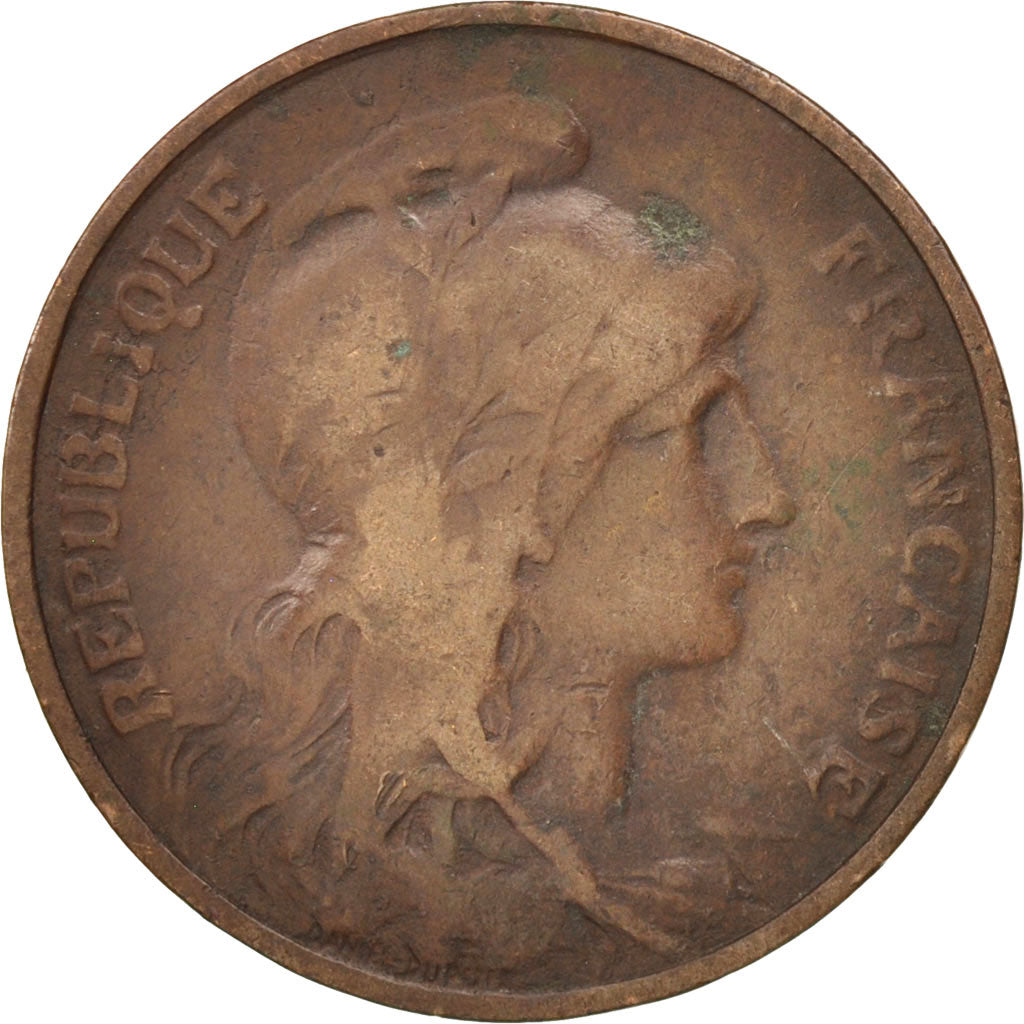 Coin, France, Dupuis, 5 Centimes, 1916, Paris, VF(20-25), Bronze, KM:842