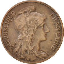 Moneta, Francia, Dupuis, 10 Centimes, 1909, Paris, BB, Bronzo, KM:843