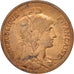 Moneda, Francia, Dupuis, 10 Centimes, 1916, Paris, EBC+, Bronce, KM:843