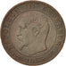 Moneda, Francia, Napoleon III, Napoléon III, 5 Centimes, 1853, Rouen, BC+