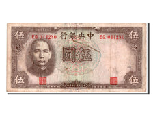 China, 5 Yüan, 1941, KM #236, EF(40-45), EQ044280