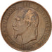 France, Napoleon III, Napoléon III, 5 Centimes, 1861, Bordeaux, AU(55-58)