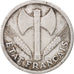 Moneta, Francia, Bazor, 2 Francs, 1944, Castelsarrasin, BB, Alluminio, KM:904.3