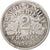 Münze, Frankreich, Bazor, 2 Francs, 1944, Castelsarrasin, SS, Aluminium
