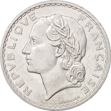 France, Lavrillier, 5 Francs, 1949, Paris, SUP+, Aluminum, KM:888b.1