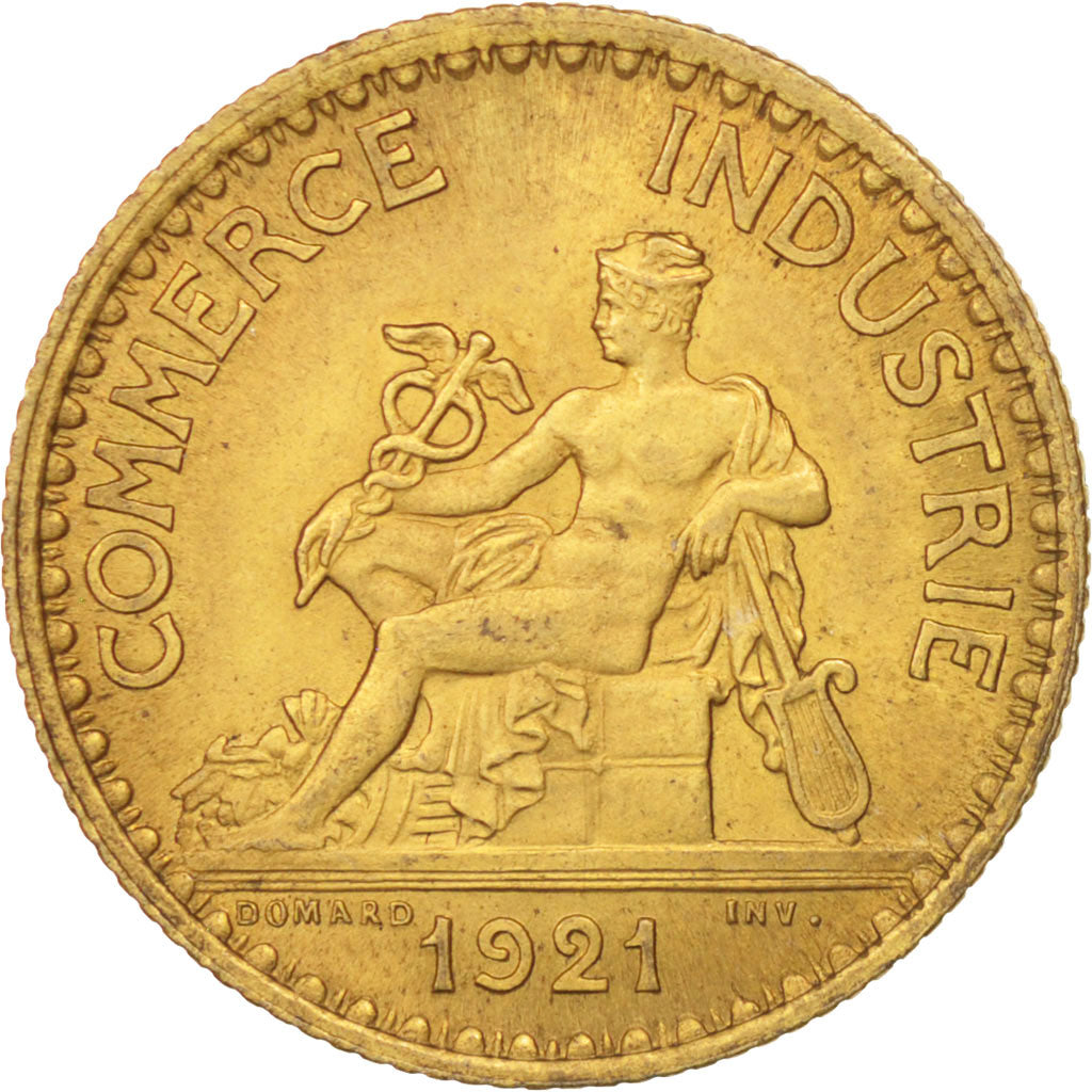 Coin, France, Chambre de commerce, Franc, 1921, Paris, MS(60-62)