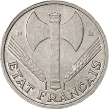 Coin, France, Bazor, 50 Centimes, 1944, Beaumont le Roger, MS(60-62), Aluminum