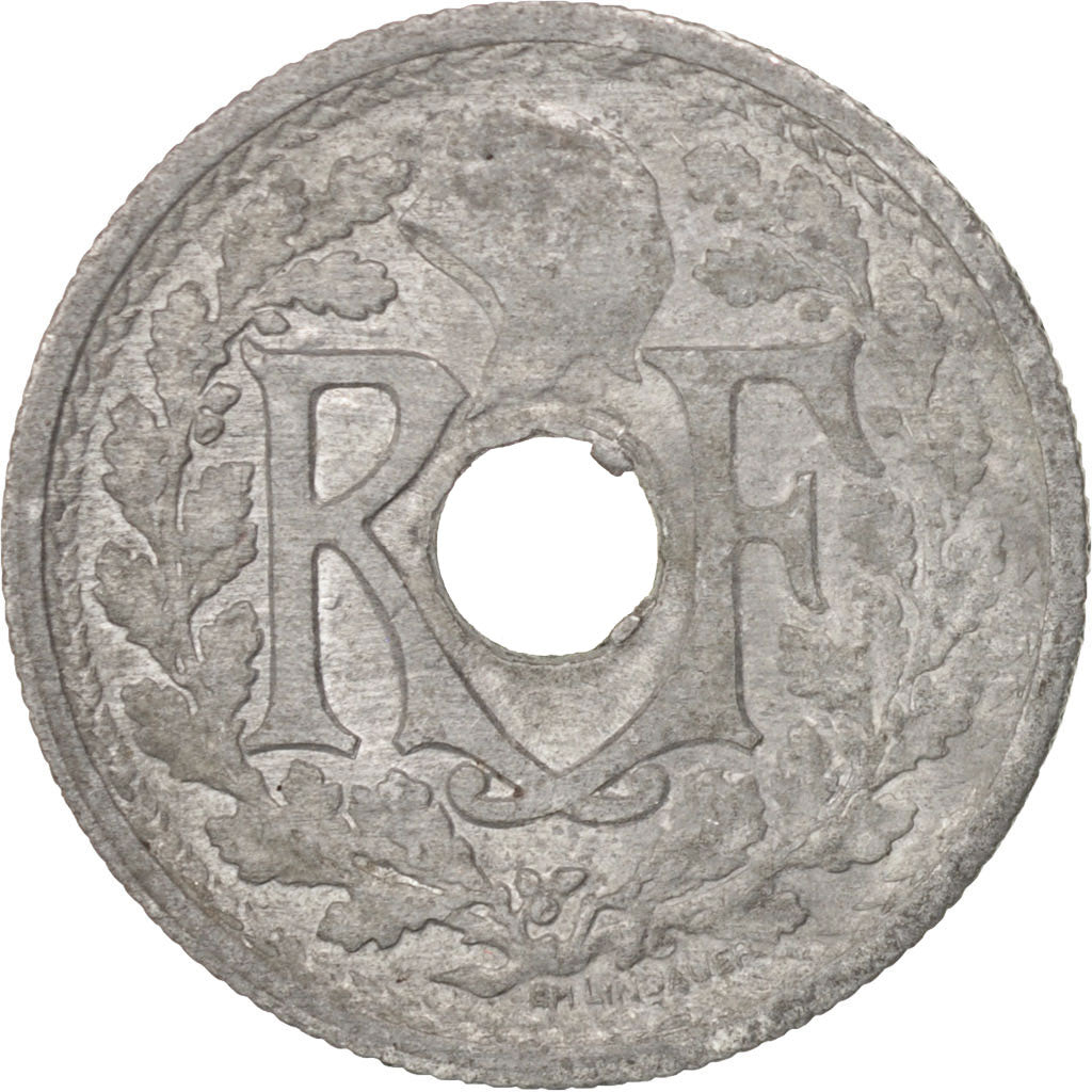 France, Lindauer, 10 Centimes, 1945, Beaumont - Le Roger, EF(40-45), Zinc