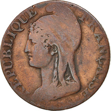 Frankreich, Dupré, 5 Centimes, 1795, Paris, VF(20-25), Bronze, KM:635.1