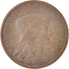 Frankreich, Dupuis, 2 Centimes, 1912, Paris, EF(40-45), Bronze, KM:841, Gadou...