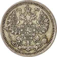 Monnaie, Russie, Nicholas II, 5 Kopeks, 1912, Saint-Petersburg, SUP+, Argent