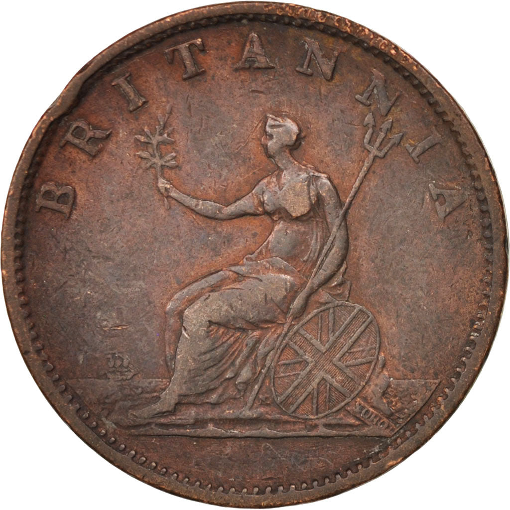 Great Britain, George III, 1/2 Penny, 1806, London, EF(40-45), Copper, KM:662