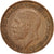 Moneta, Gran Bretagna, George V, Farthing, 1929, BB, Bronzo, KM:825
