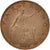 Moneta, Gran Bretagna, George V, Farthing, 1929, BB, Bronzo, KM:825