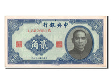 China, 2 Chiao = 20 Cents, 1940, KM #227a, UNC(65-70), L327651S