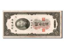 Geldschein, China, 10 Customs Gold Units, 1930, VZ