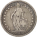 Münze, Schweiz, 2 Francs, 1878, Bern, S+, Silber, KM:21