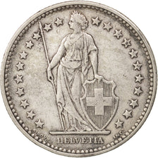 Switzerland, 2 Francs, 1901, Bern, EF(40-45), Silver, KM:21