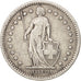 Switzerland, 2 Francs, 1904, Bern, VF(20-25), Silver, KM:21