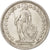 Coin, Switzerland, 2 Francs, 1909, Bern, EF(40-45), Silver, KM:21