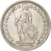 Moneta, Szwajcaria, 2 Francs, 1909, Bern, EF(40-45), Srebro, KM:21