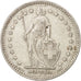 Moneda, Suiza, 2 Francs, 1911, Bern, MBC+, Plata, KM:21
