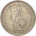 Coin, Switzerland, 2 Francs, 1913, Bern, AU(50-53), Silver, KM:21