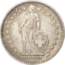 Coin, Switzerland, 2 Francs, 1928, Bern, EF(40-45), Silver, KM:21