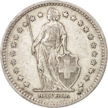 Switzerland, 2 Francs, 1906, Bern, VF(30-35), Silver, KM:21