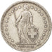 Svizzera, 2 Francs, 1907, Bern, MB+, Argento, KM:21
