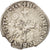 Moneda, Francia, Douzain aux croissants, 1549, Rouen, MBC, Vellón, Sombart:4380