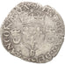 France, Henri II, Douzain aux croissants, 1549, Rouen, F(12-15), Billon