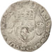 France, Henri II, Douzain aux croissants, 1551, Bordeaux, VF(20-25), Billon