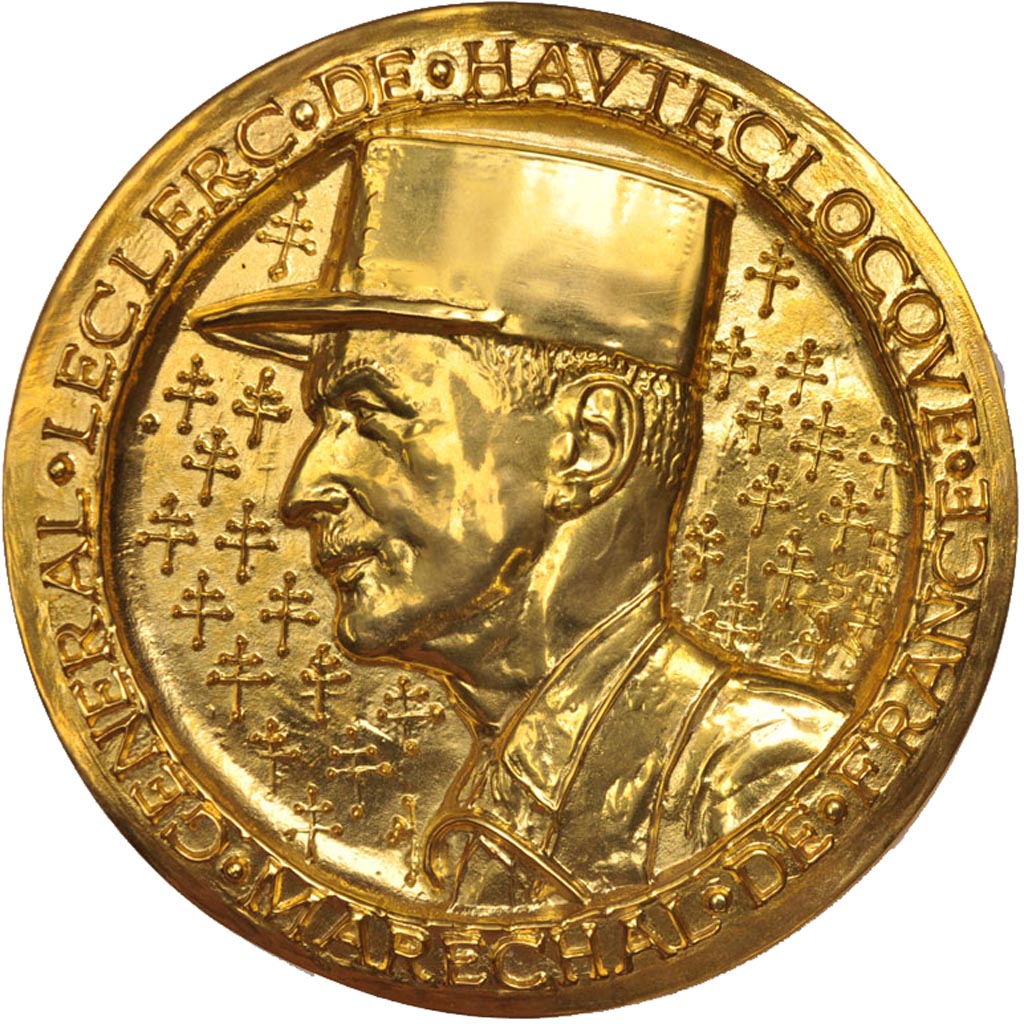 Francia, Medal, Général Leclerc de Hauteclocque, Maréchal de France, History