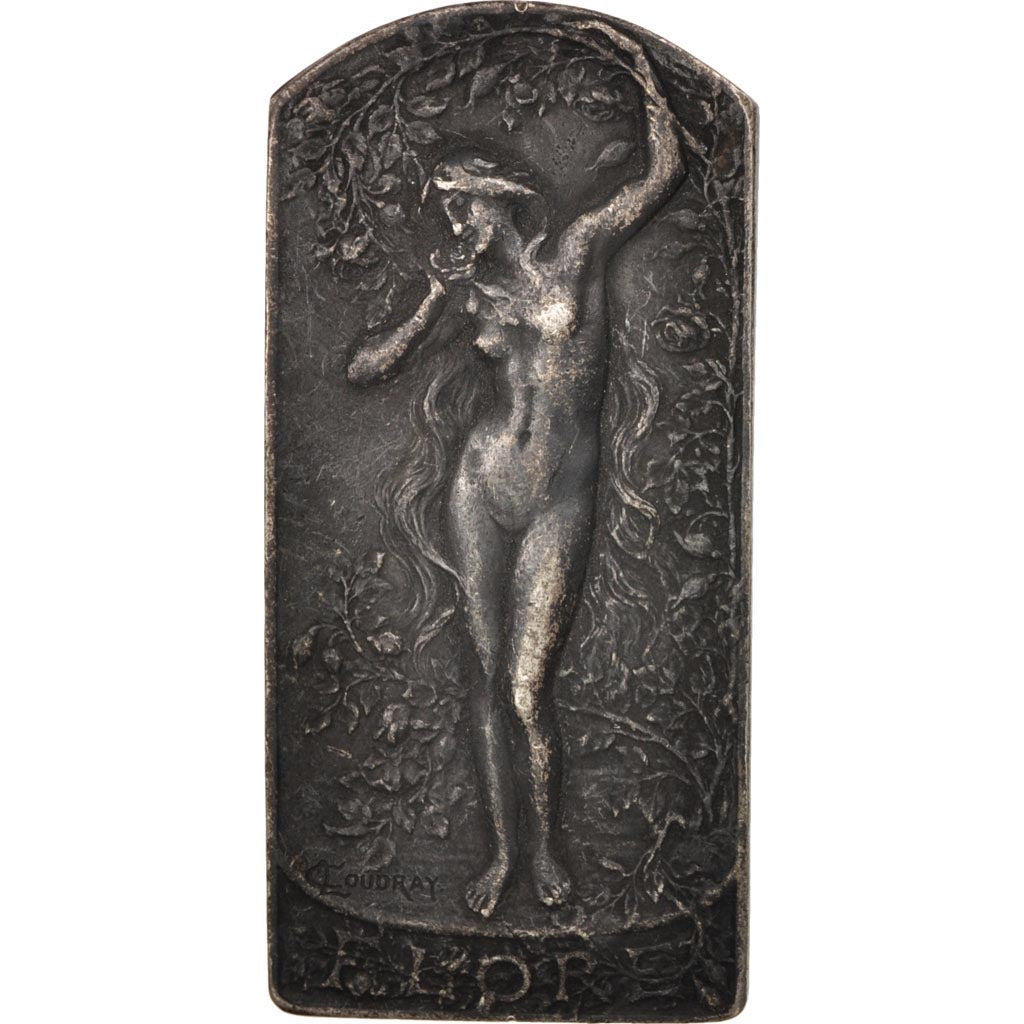 Frankreich, Medal, Flore, Arts & Culture, Coudray, VF(30-35), Silver