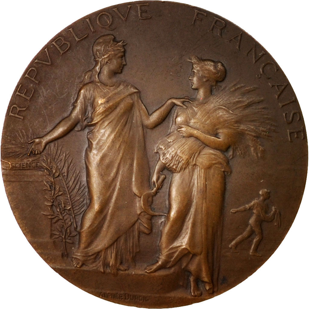 Francia, Medal, Agriculture Ministery, French Third Republic, Business &