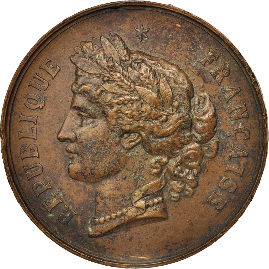 France, Medal, Exposition ouvrière nationale de Rouen 1896
