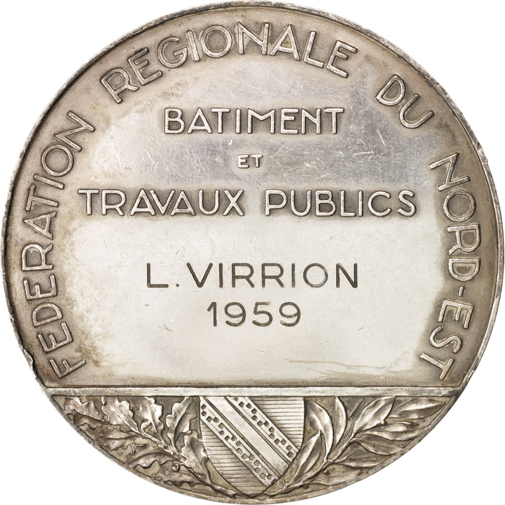 France, Medal, Fédération Régionale du Nord-Est, Business & industry, 1959