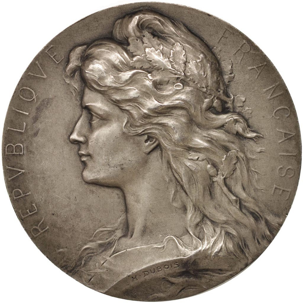 Francia, Medal, Concours spécial de la race bovine Montbéliarde, Belfort, J...