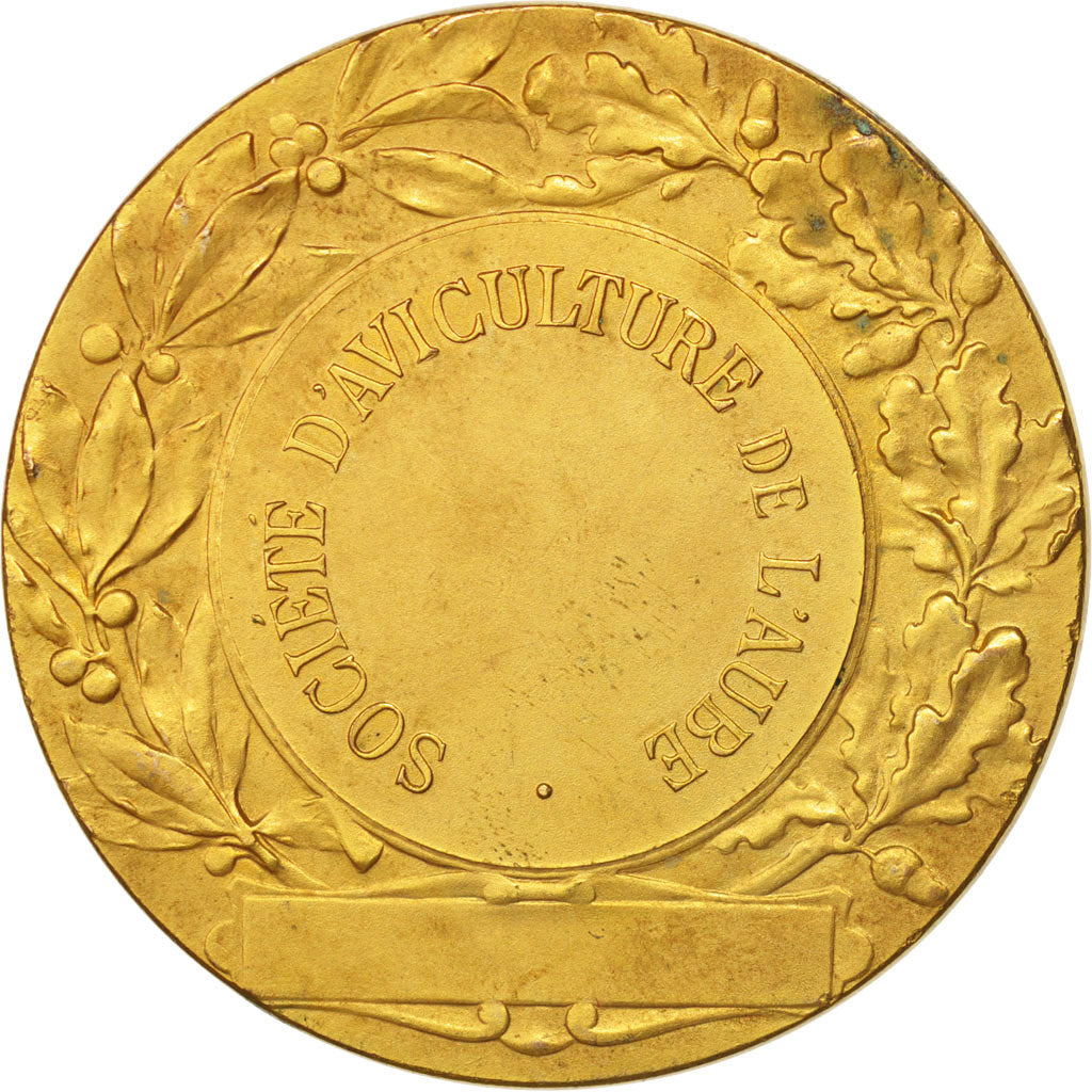 France, Medal, Société d'aviculture de l'Aube, Business & industry, Rivet