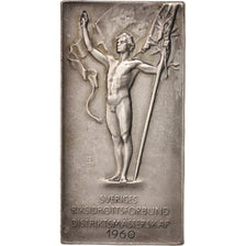 Germany, Medal, Sports & leisure, 1960, AU(55-58), Silver