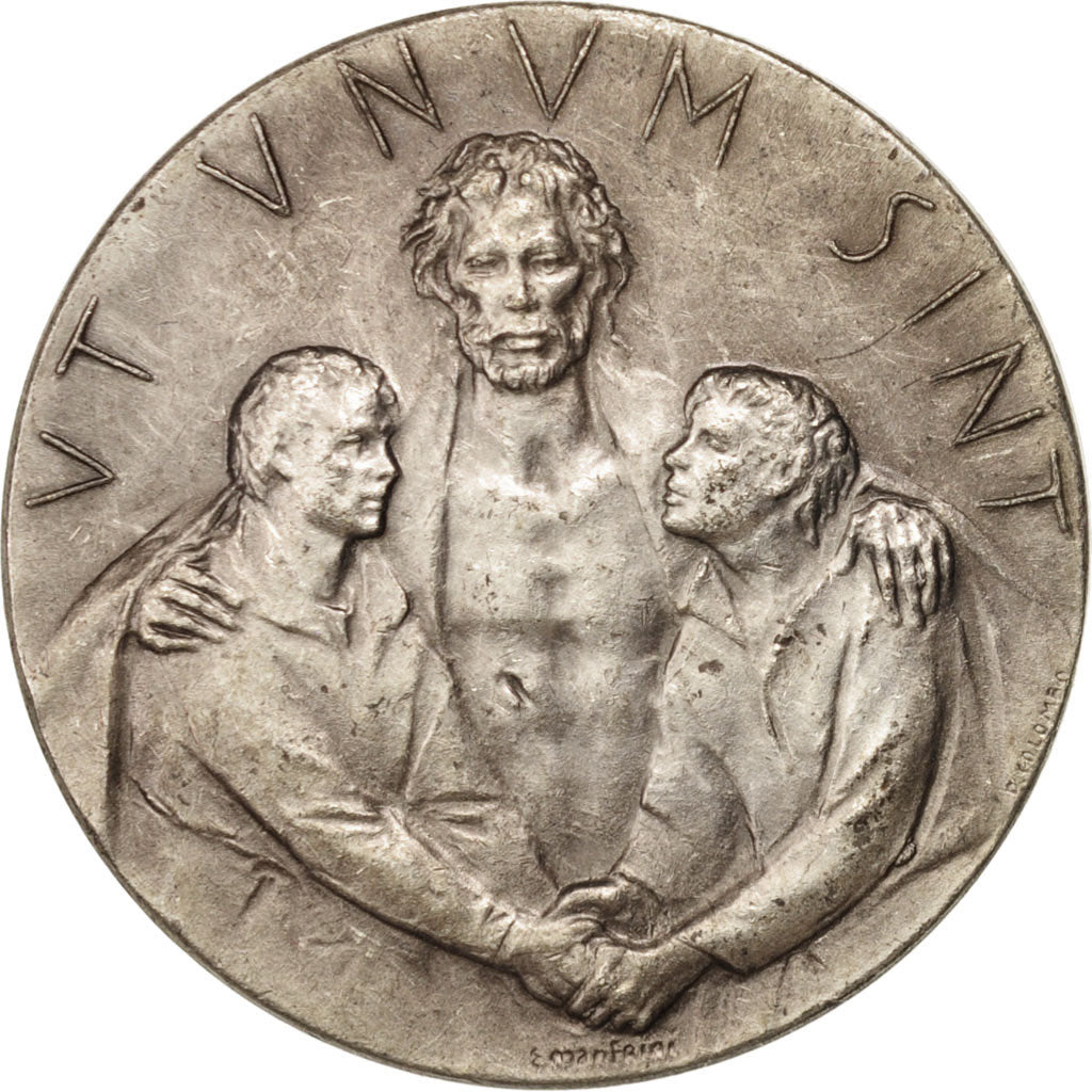 Vatican, Medal, 40th Jubilee, Religions & beliefs, 1975, AU(50-53), Silver