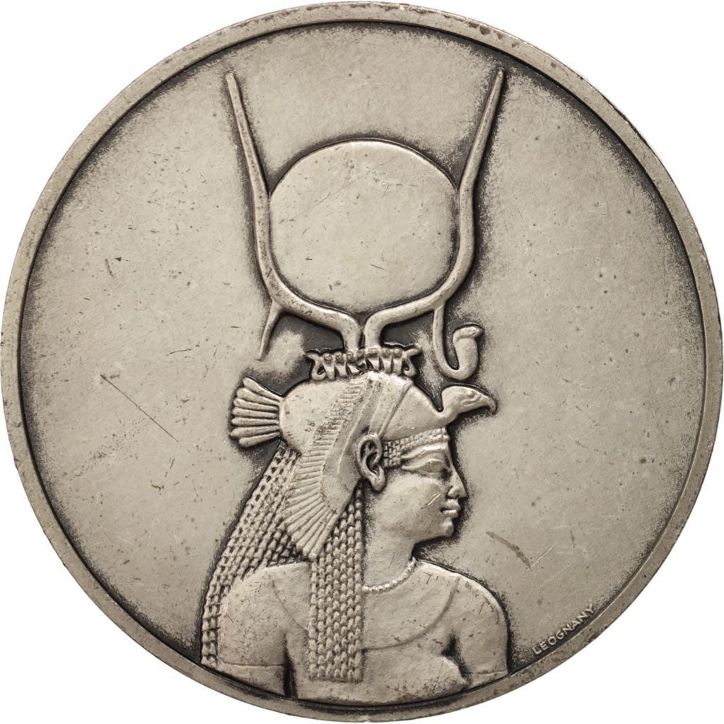 Francia, Medal, Unesco-Philae, Arts & Culture, 1975, Leognany, BB+, Argento, 41