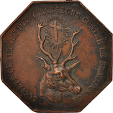 Francja, Medal, St Martin-Choquel, Société centrale des chasseurs contre le